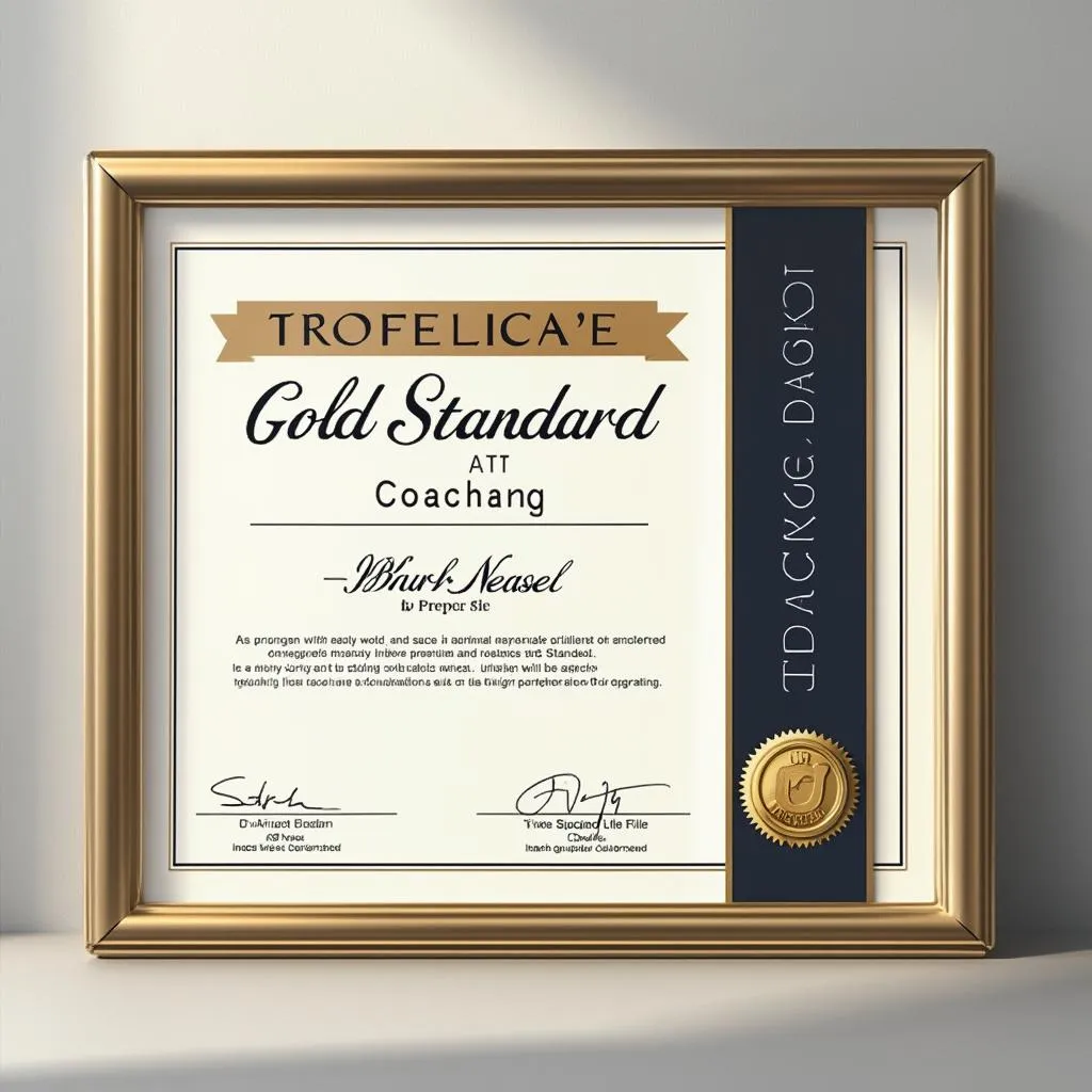Certification Gold Standard