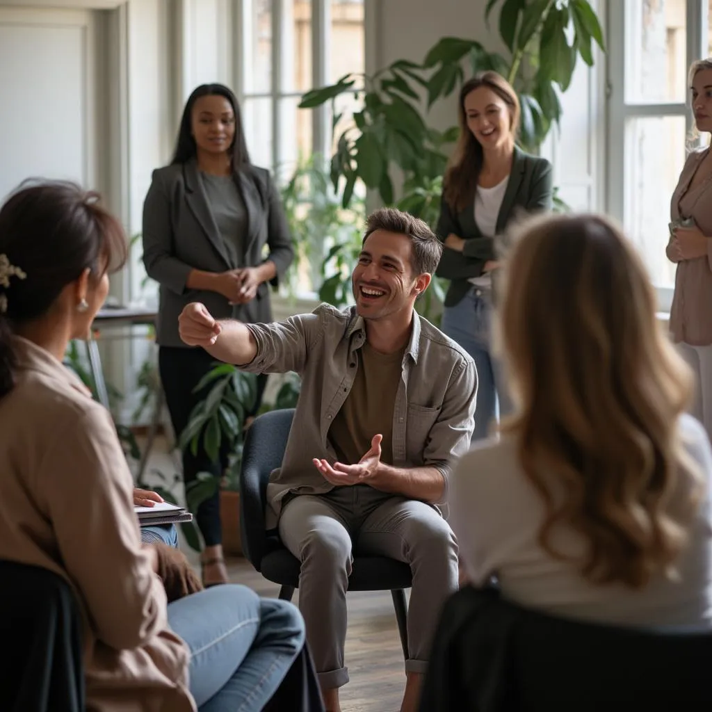 Atelier de coaching en groupe